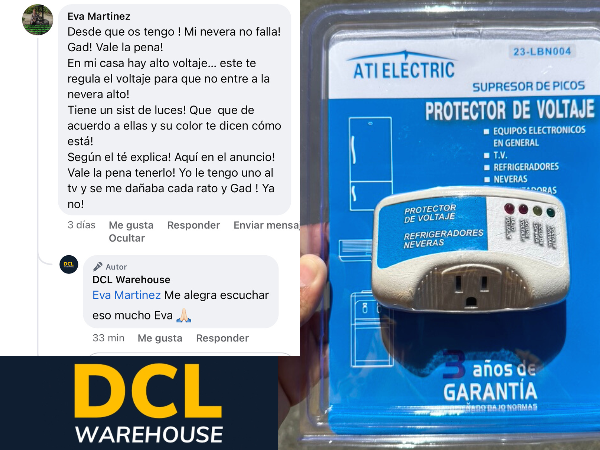 Protector de Voltaje- ENVIO GRATIS AL COMPRAR LOS PAQUETES DE 2 O MAS